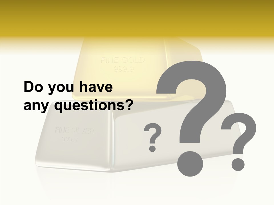 Concept Treasure Market PowerPoint Template