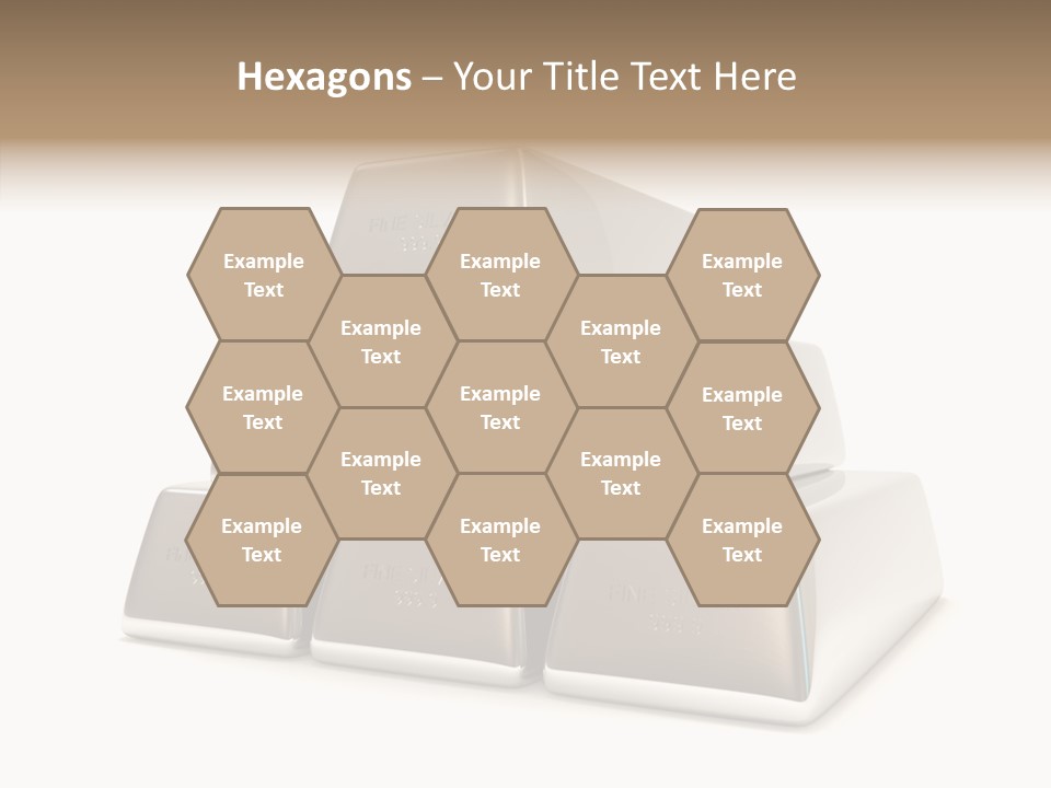 Money Riches Bullion PowerPoint Template
