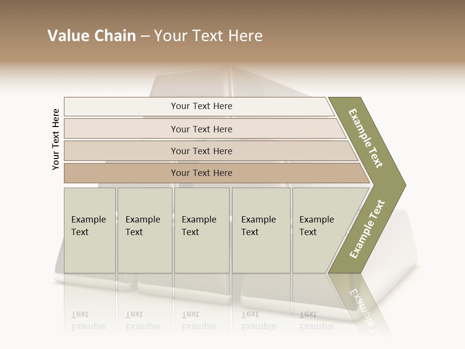 Money Riches Bullion PowerPoint Template