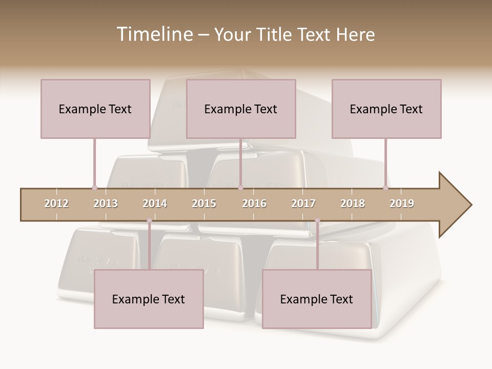 Money Riches Bullion PowerPoint Template