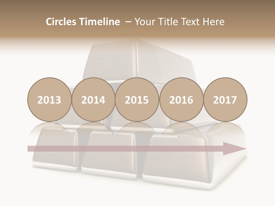 Money Riches Bullion PowerPoint Template