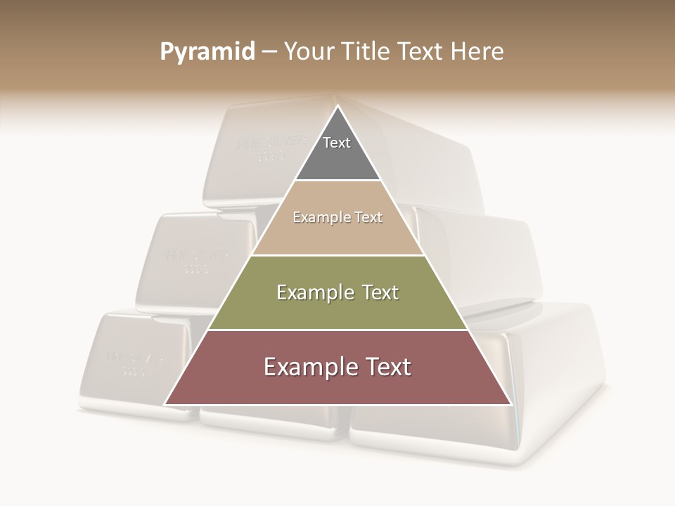 Money Riches Bullion PowerPoint Template