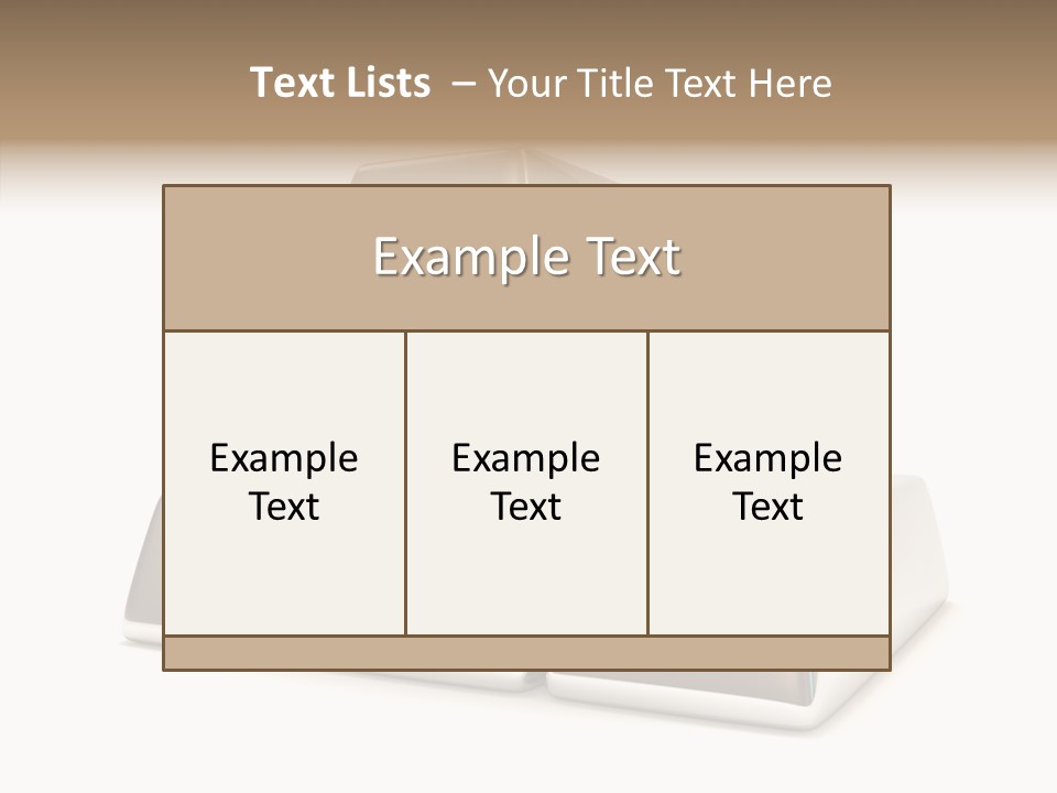 Money Riches Bullion PowerPoint Template