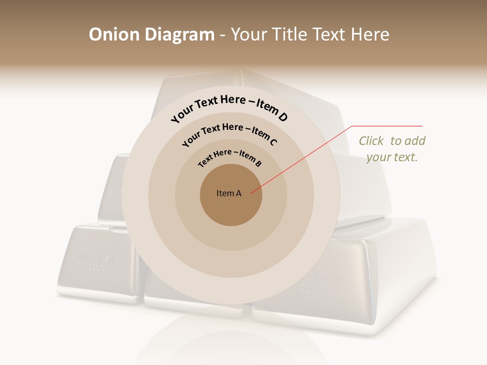 Money Riches Bullion PowerPoint Template