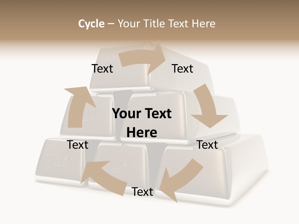 Money Riches Bullion PowerPoint Template