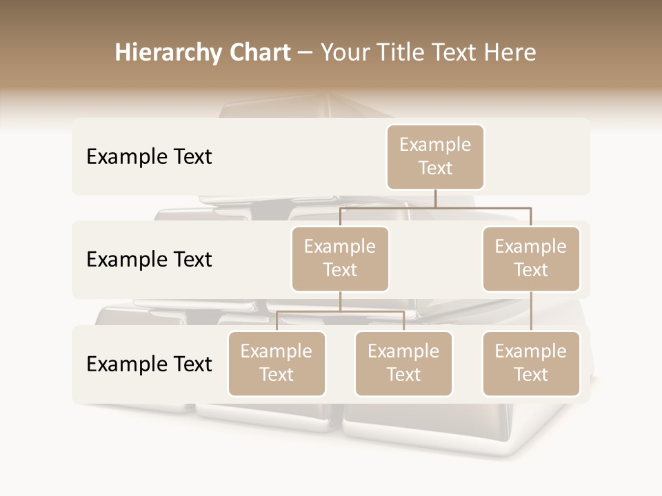 Money Riches Bullion PowerPoint Template