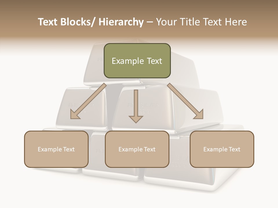 Money Riches Bullion PowerPoint Template