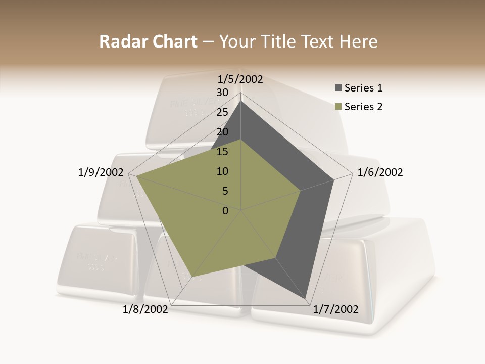Money Riches Bullion PowerPoint Template