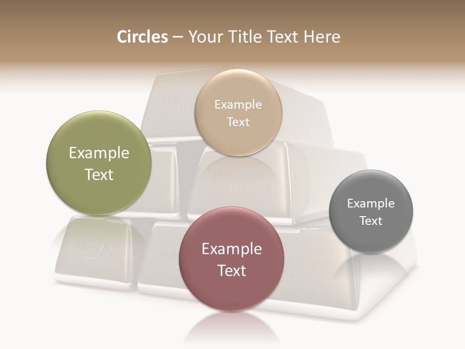 Money Riches Bullion PowerPoint Template