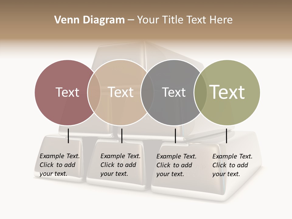 Money Riches Bullion PowerPoint Template