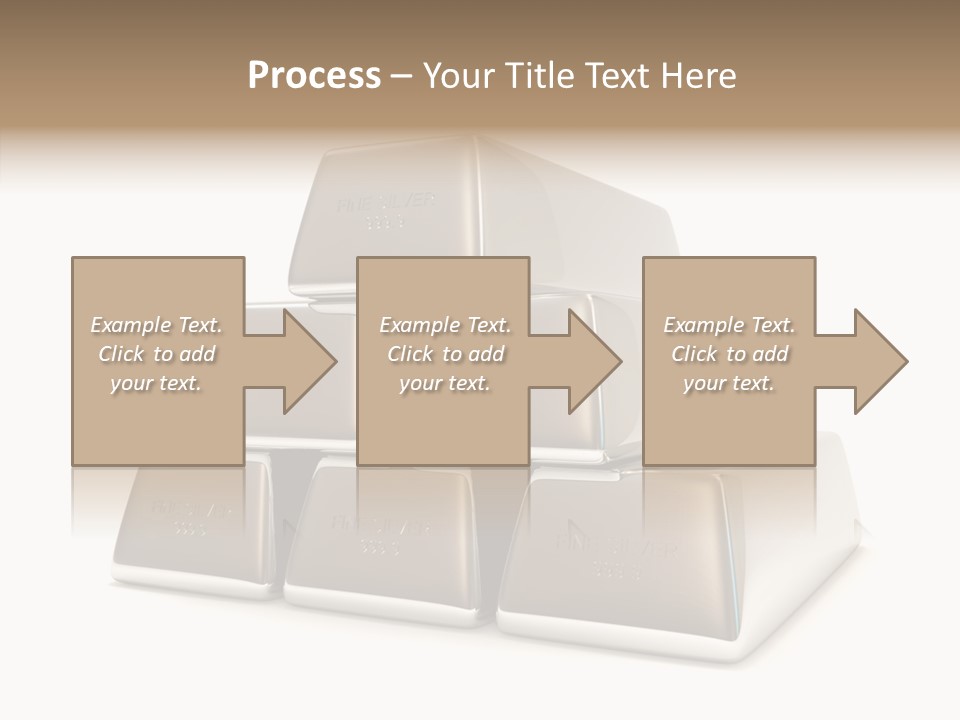 Money Riches Bullion PowerPoint Template