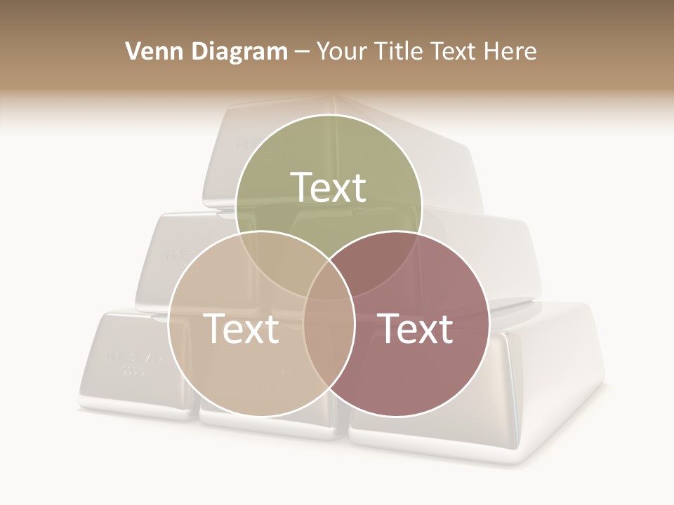 Money Riches Bullion PowerPoint Template