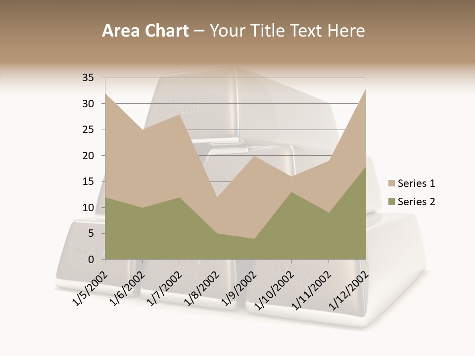 Money Riches Bullion PowerPoint Template