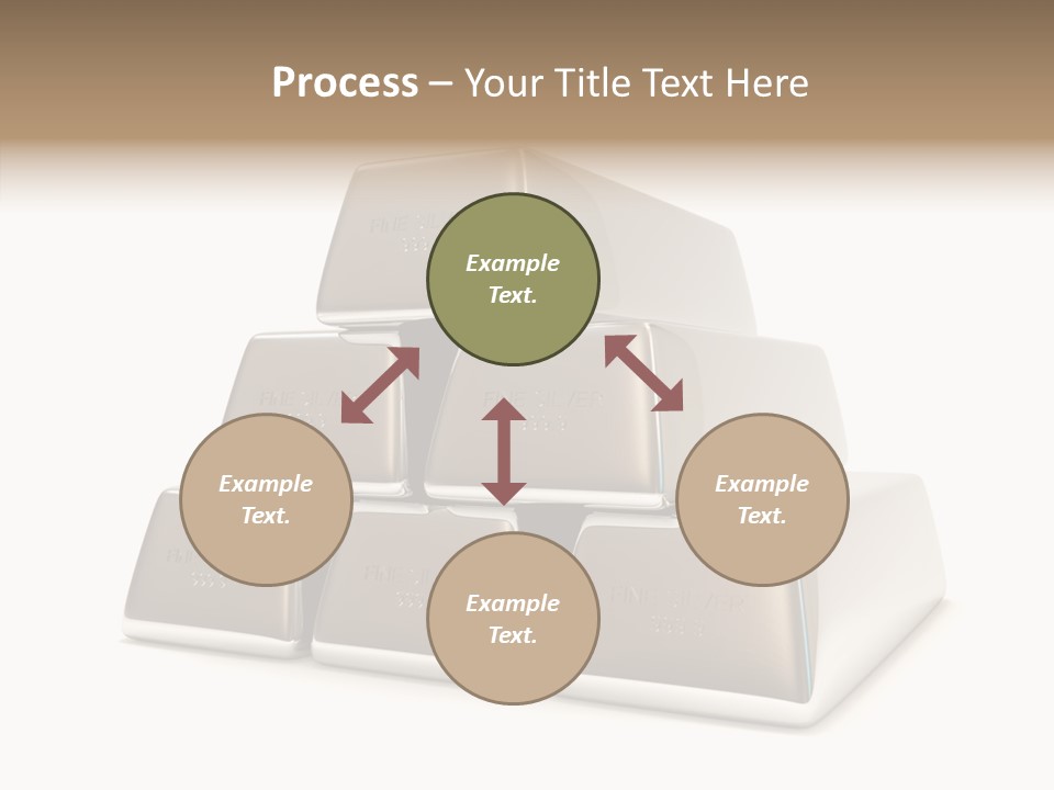 Money Riches Bullion PowerPoint Template