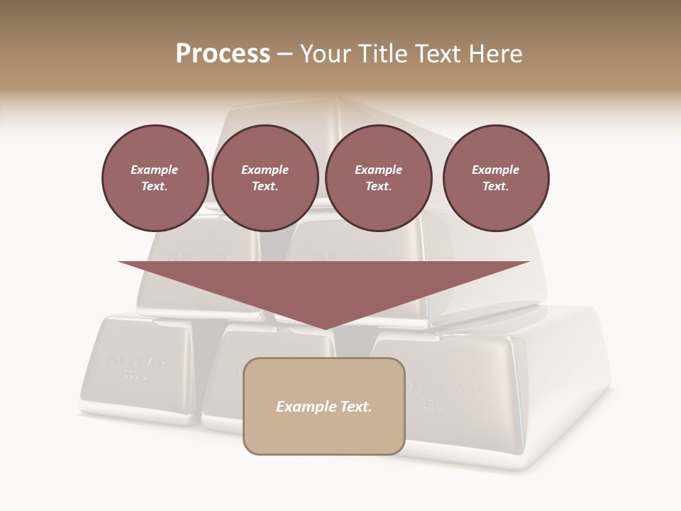 Money Riches Bullion PowerPoint Template