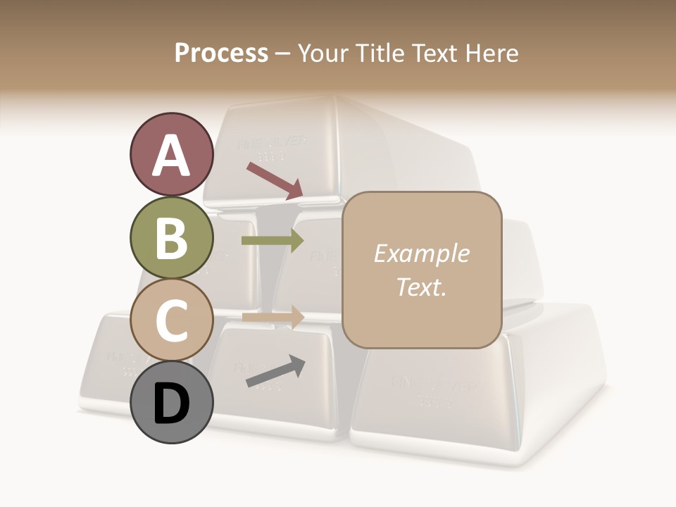 Money Riches Bullion PowerPoint Template