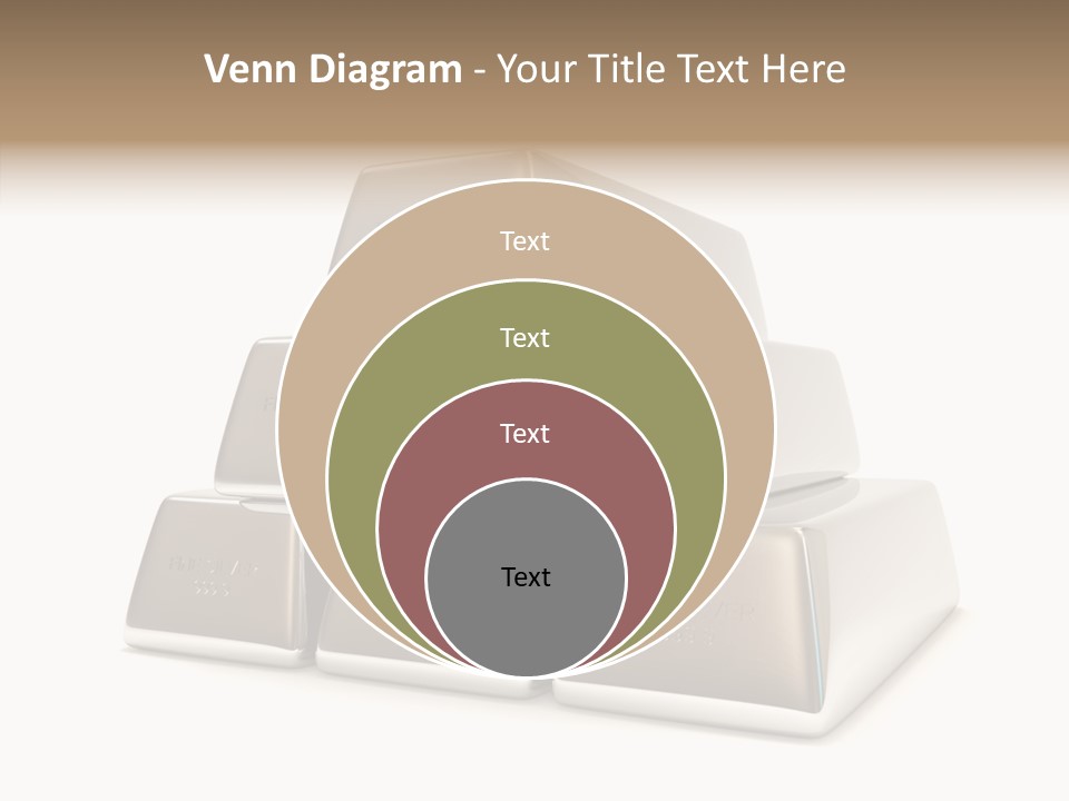 Money Riches Bullion PowerPoint Template