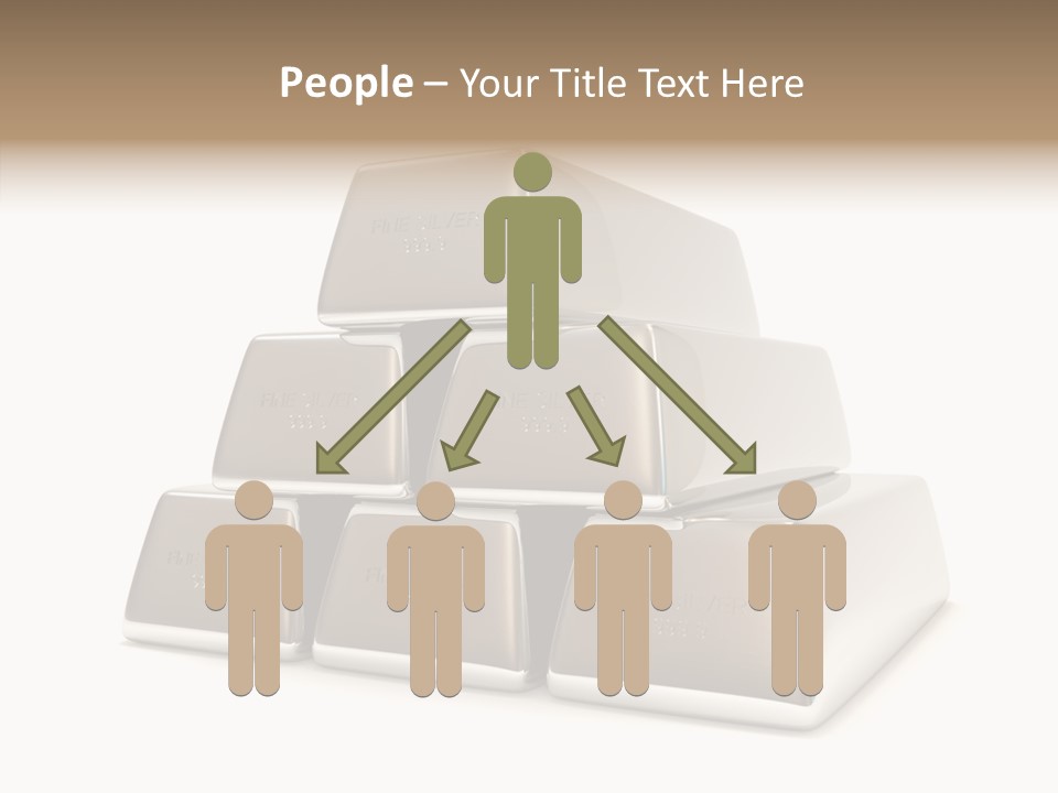 Money Riches Bullion PowerPoint Template