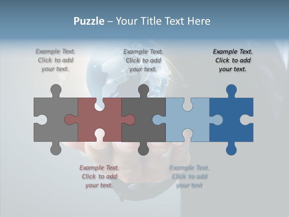 Environmental Earth Save PowerPoint Template