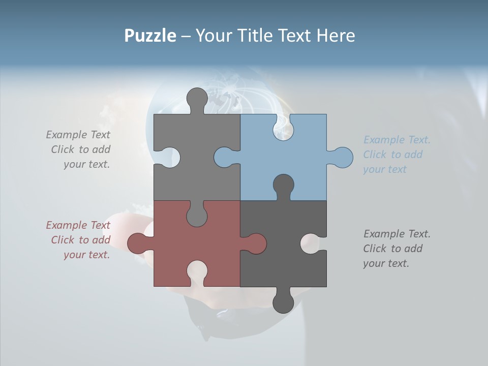 Environmental Earth Save PowerPoint Template