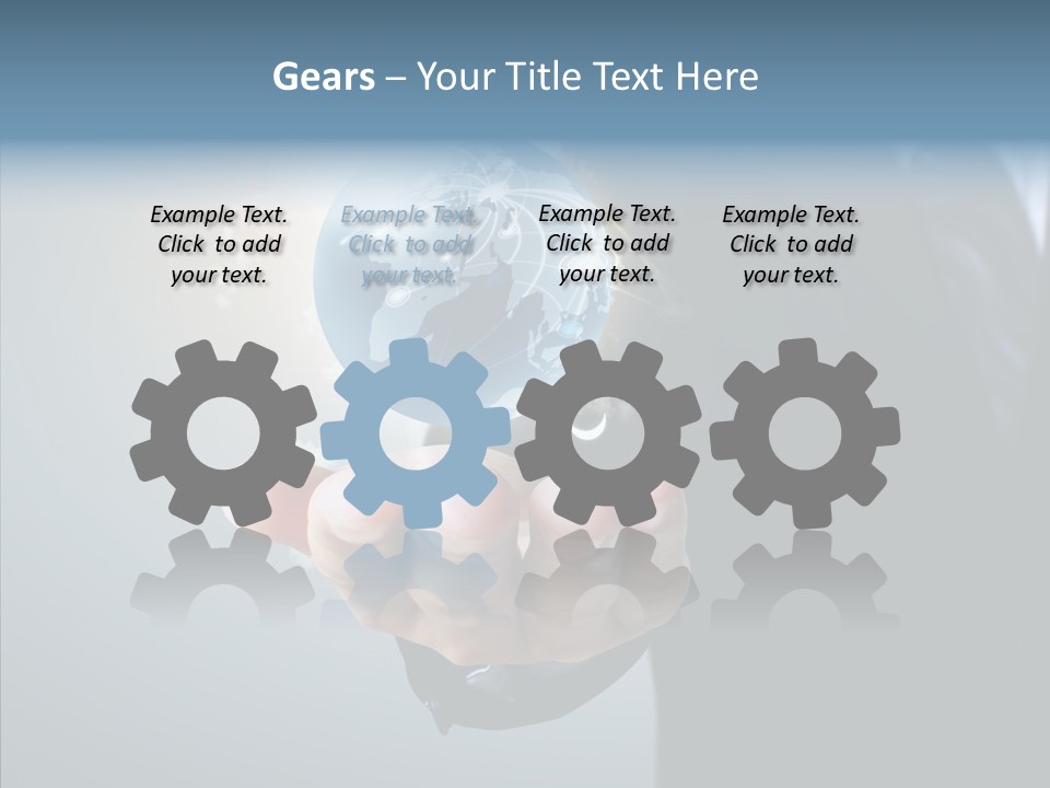 Environmental Earth Save PowerPoint Template