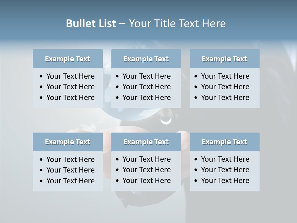Environmental Earth Save PowerPoint Template