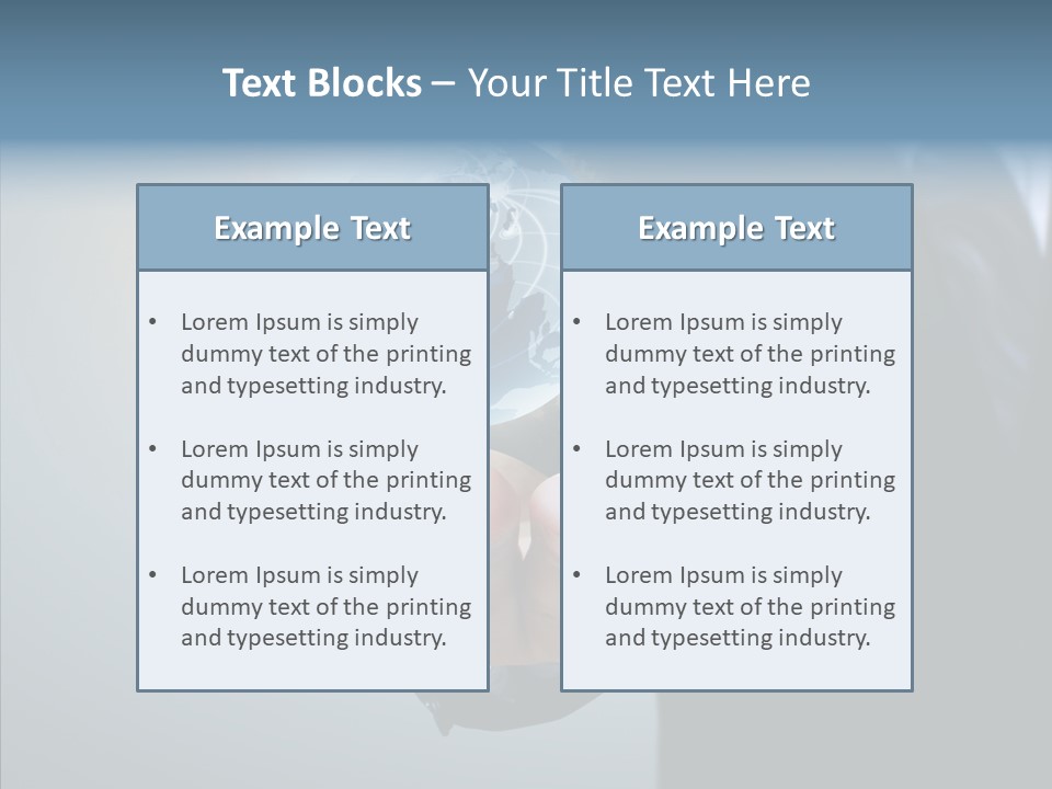 Environmental Earth Save PowerPoint Template