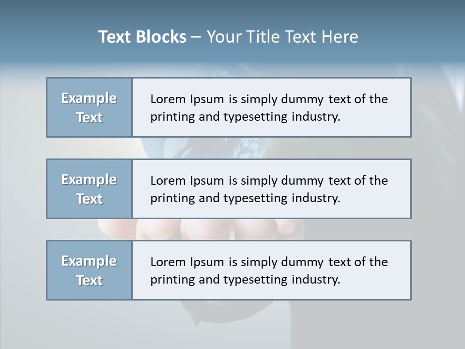 Environmental Earth Save PowerPoint Template