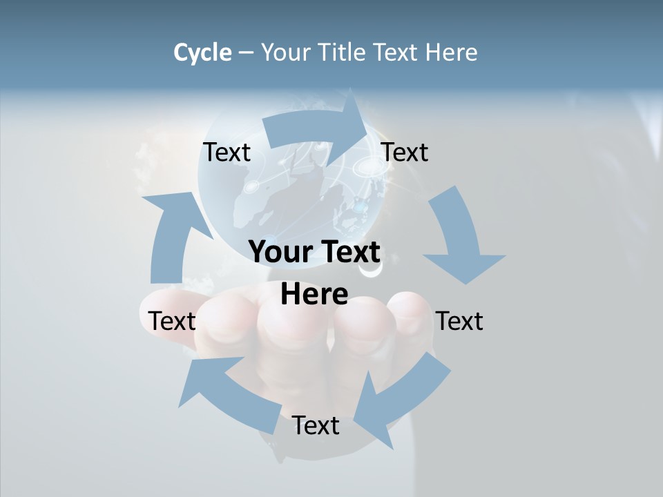 Environmental Earth Save PowerPoint Template