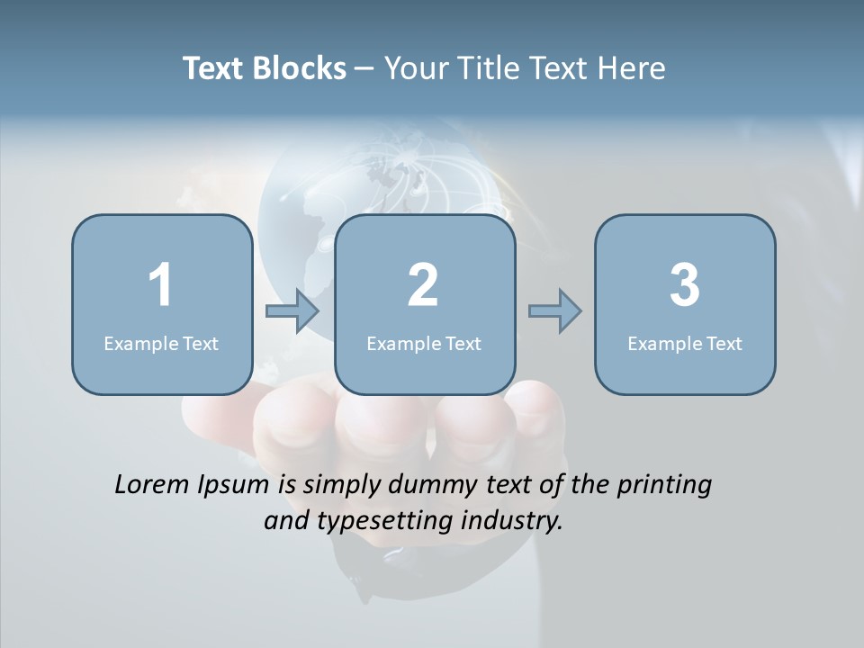Environmental Earth Save PowerPoint Template