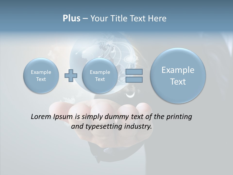 Environmental Earth Save PowerPoint Template