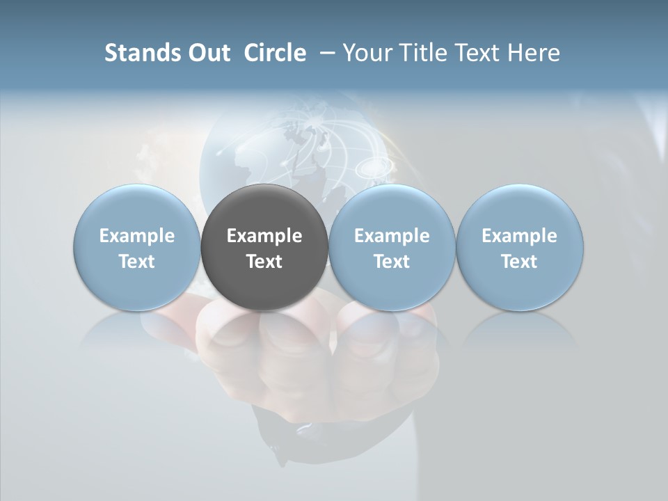 Environmental Earth Save PowerPoint Template