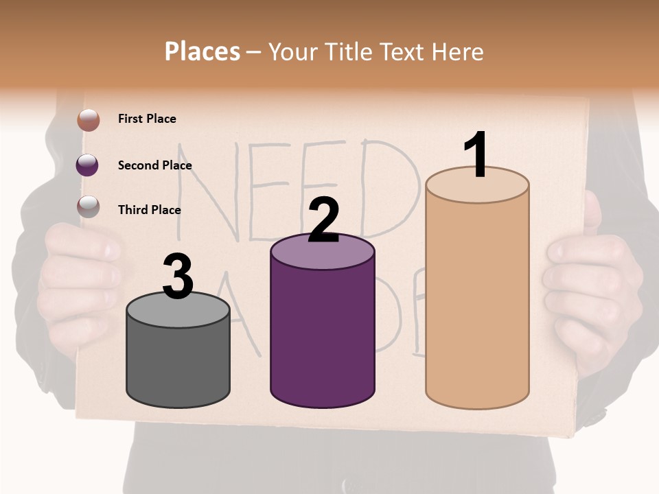 Suit Man Colour PowerPoint Template