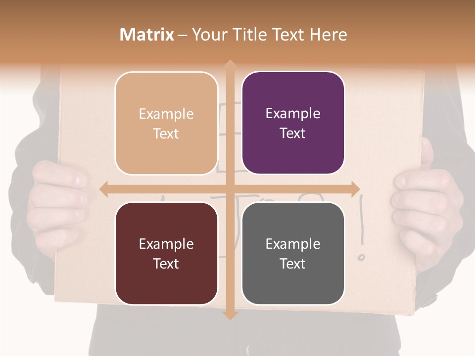 Suit Man Colour PowerPoint Template