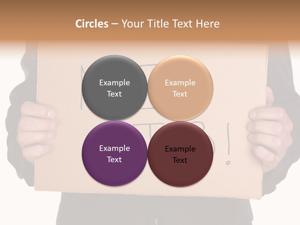 Suit Man Colour PowerPoint Template