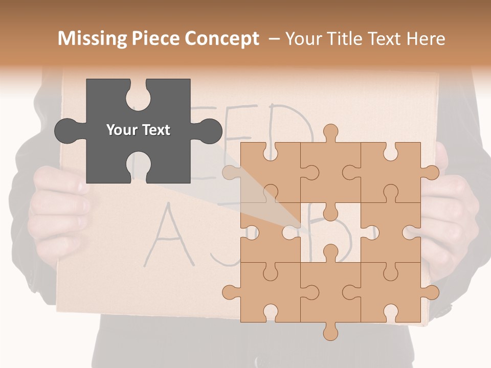 Suit Man Colour PowerPoint Template