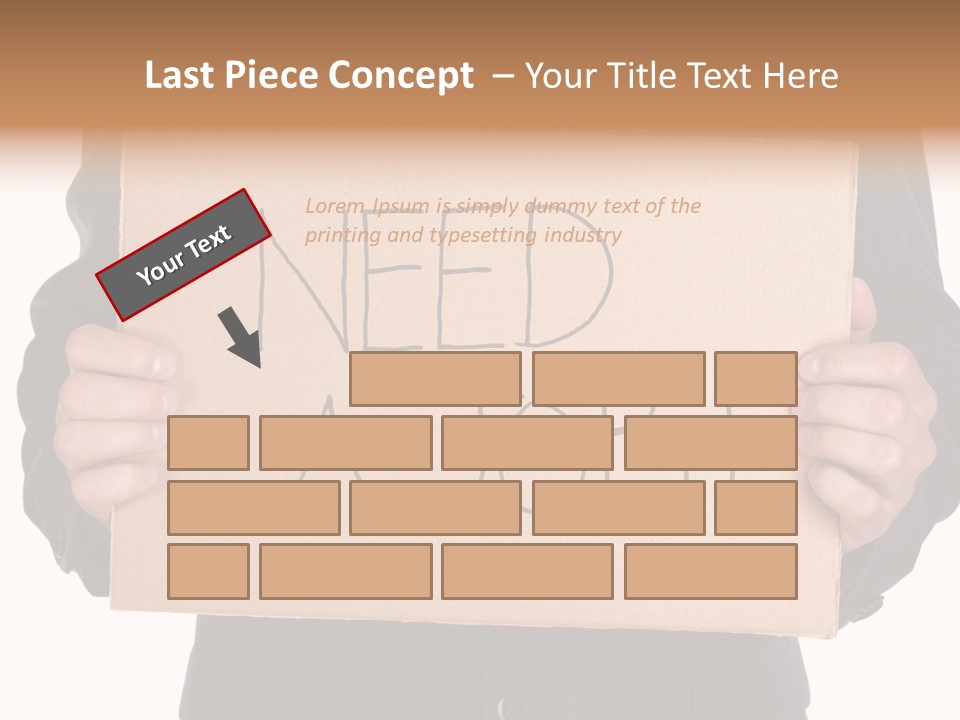 Suit Man Colour PowerPoint Template