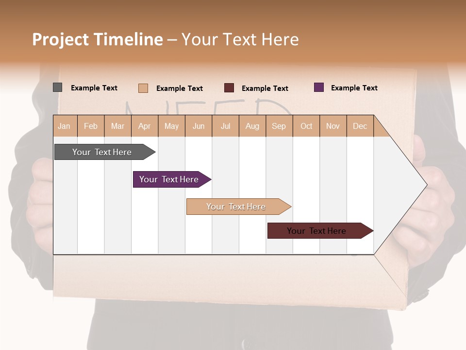 Suit Man Colour PowerPoint Template