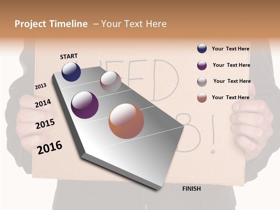 Suit Man Colour PowerPoint Template