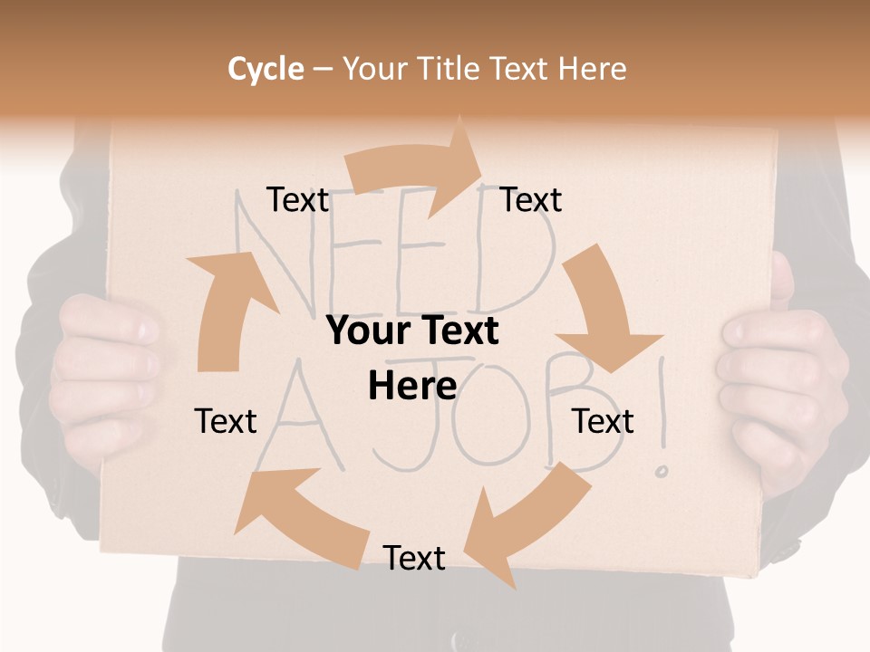 Suit Man Colour PowerPoint Template