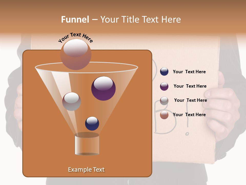 Suit Man Colour PowerPoint Template