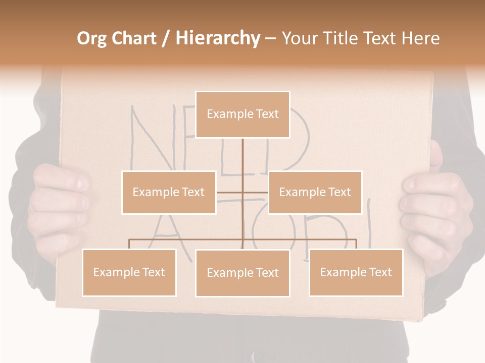 Suit Man Colour PowerPoint Template