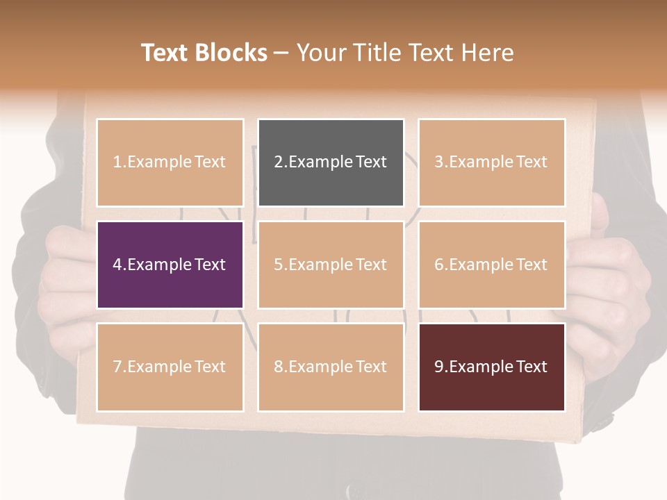 Suit Man Colour PowerPoint Template