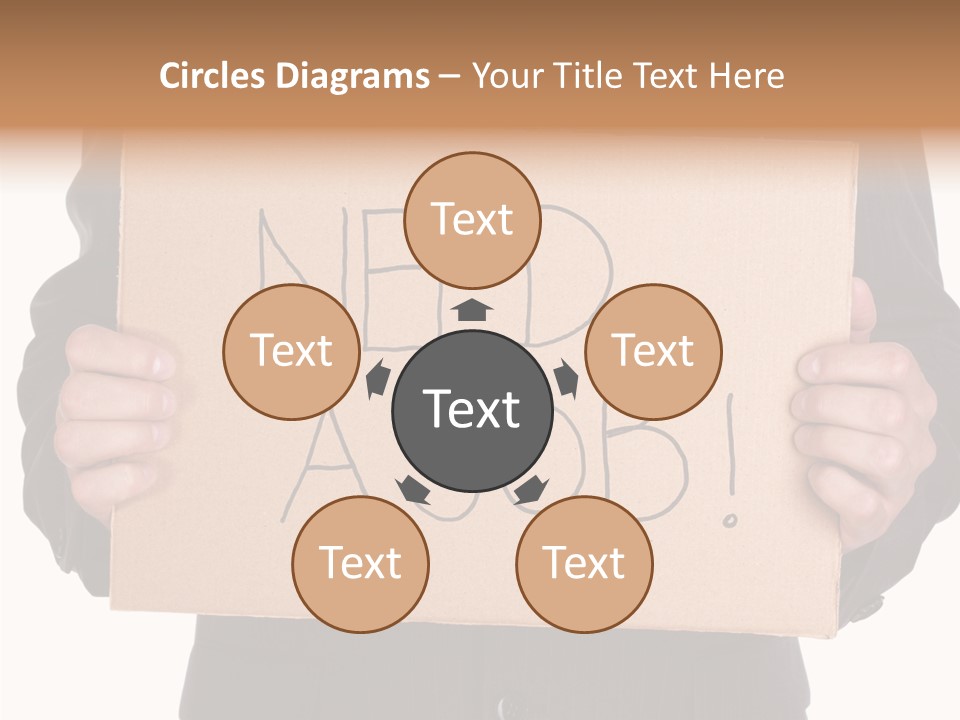 Suit Man Colour PowerPoint Template