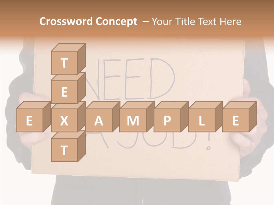 Suit Man Colour PowerPoint Template