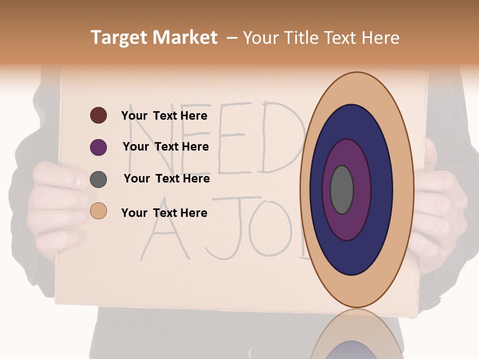 Suit Man Colour PowerPoint Template