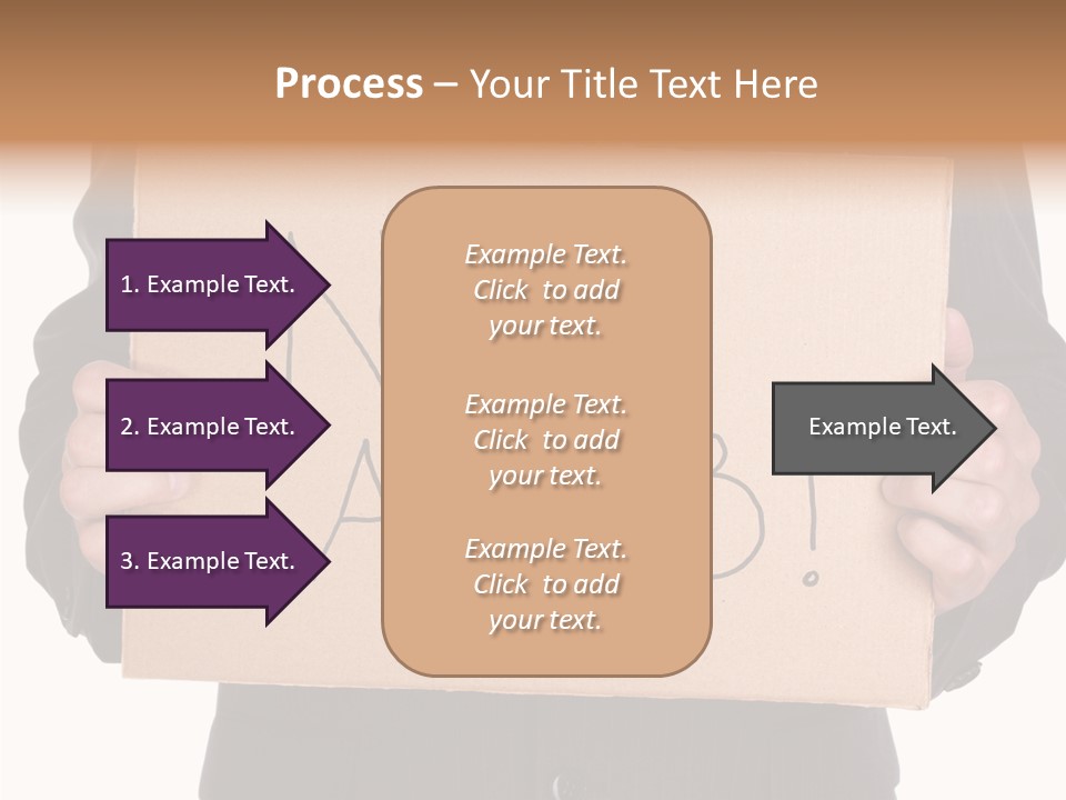Suit Man Colour PowerPoint Template