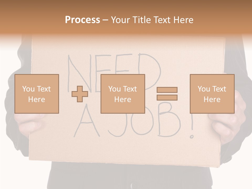 Suit Man Colour PowerPoint Template