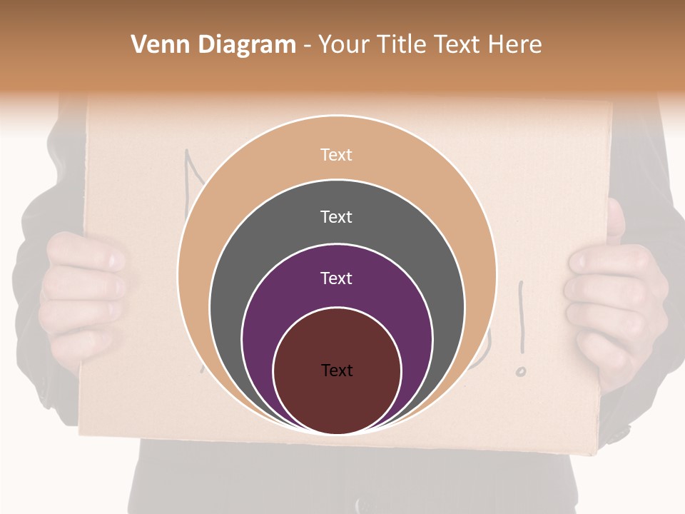 Suit Man Colour PowerPoint Template