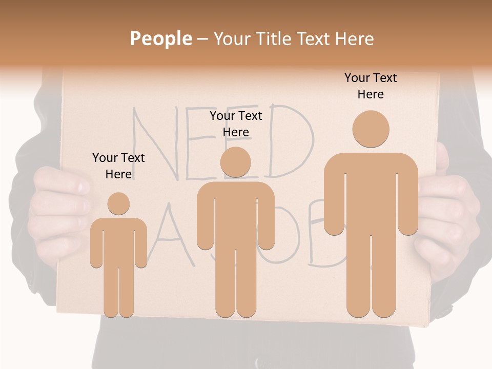 Suit Man Colour PowerPoint Template